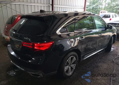 2017 Acura Mdx из США, поврежденный, VIN 5FRYD4H30HB041625